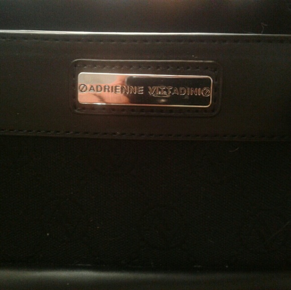 Adrienne Vittadini Black Tote Bag - Picture 2 of 4